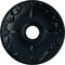 Ekena Millwork Kent Ceiling Medallion (Fits Canopies up to 5"), Hnd-Painted Night Shade, 18"OD x 3 1/2"ID x 1 1/4"P CM18KENSF - alternate 1